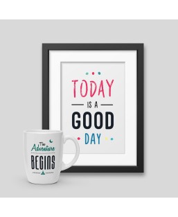 Pack Mug + Framed poster